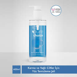 Pure Choice Karma ve Yağlı Ciltler için Yüz Temizleme Jeli 400 ml