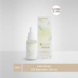 Pure Choice Leke Karşıtı Cilt Beyazlatıcı Serum 30 ml