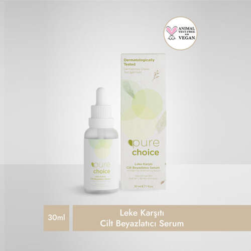 Pure Choice Leke Karşıtı Cilt Beyazlatıcı Serum 30 ml - 2