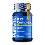 Purevits B12 Complex Takviye Edici Gıda Dilaltı 30 Tablet - 1