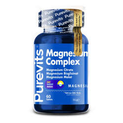 Purevits Magnesium Complex Takviye Edici Gıda 60 Tablet - 1