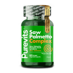 Purevits Saw Palmetto Complex 60 Vegan Kapsül - 1