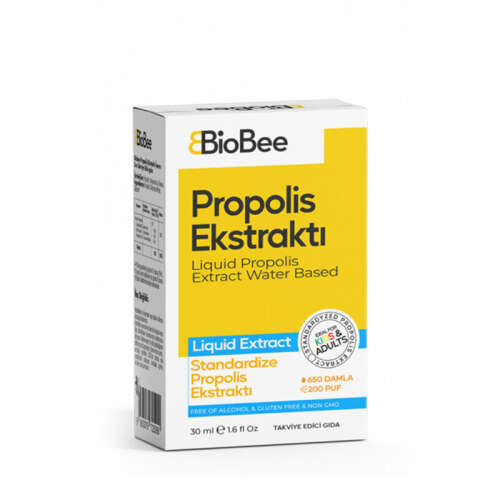 Biobee Propolis Extract Liquid Takviye Edici Gıda 30 ml - 1