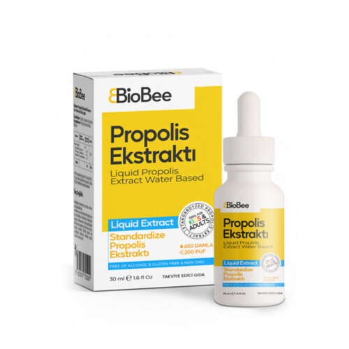 Biobee Propolis Extract Liquid Takviye Edici Gıda 30 ml - 3