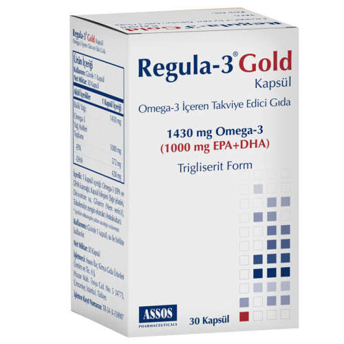 Regula-3 Omega-3 Gold 30 Kapsül - 1