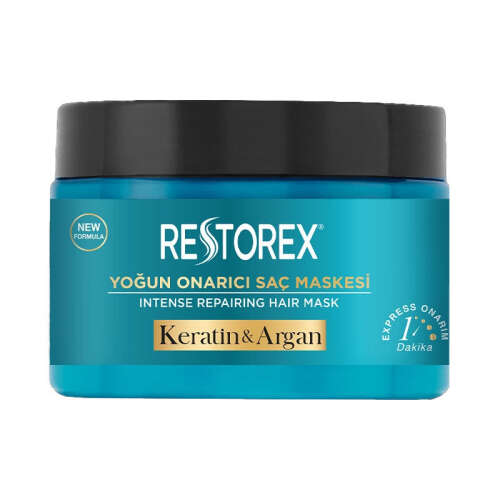 Restorex Keratin ve Argan Saç Maskesi 300 ml - 1