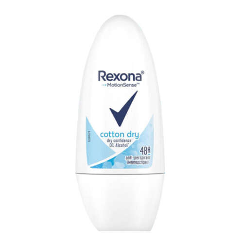 Rexona Cotton Dry Roll-on Deodorant 50 ml - 1