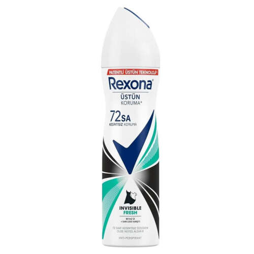 Rexona Invisible Fresh Antiperspirant Kadın Sprey Deodorant 150 ml - 1