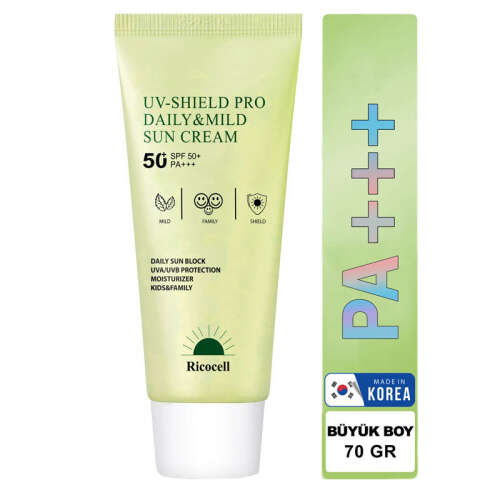 Ricocell UV Shield Pro Daily Mild Sun Cream SPF 50+ PA+++ 70 ml - 2