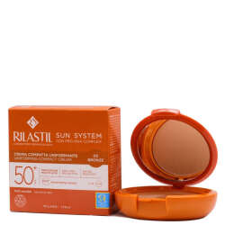 Rilastil Sun System SPF50+ Uniforming Compact Cream 10 gr - 03 Bronze - 1