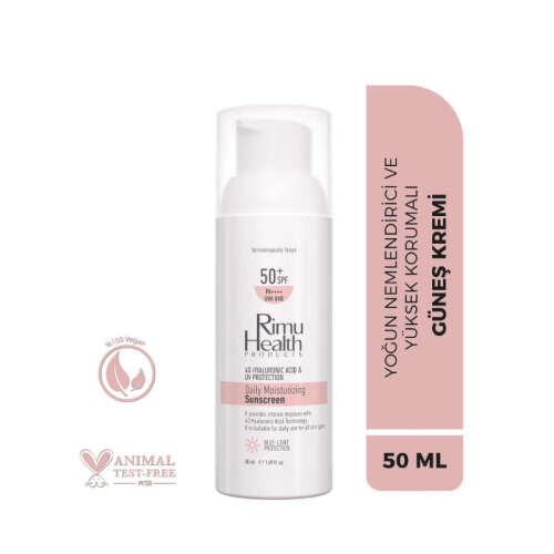 Rimu Health Yoğun Nemlendiricili Günlük Spf50+ 50 Güneş Kremi 50 ml - 2