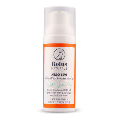 Roius Naturals Hero Sun Mineral Spf50+ Face Sunscreen 50 ml - 1