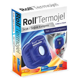 Roll Termojel Diz Bölgesi İçin Sıcak Soğuk Kompres 17 cm x 25 cm - 1