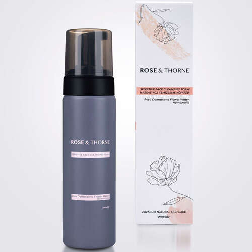 Rose and Thorne Hassas Yüz Temizleme Köpüğü 200 ml - 2