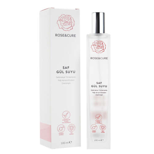 RoseAndCure Geleneksel Gül Suyu 100 ml - 1