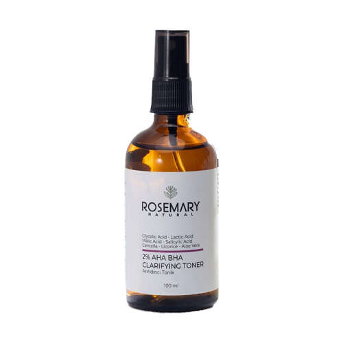 Rosemary Natural %2 AHA BHA Arındırıcı Tonik 100 ml - 1