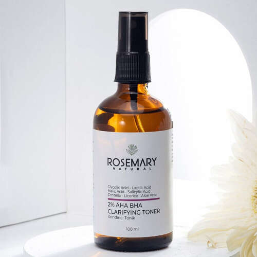 Rosemary Natural %2 AHA BHA Arındırıcı Tonik 100 ml - 2