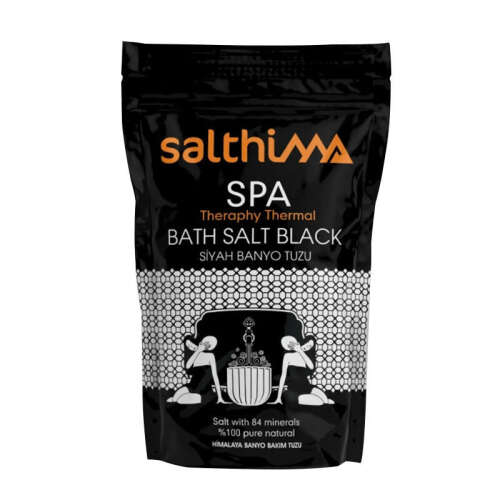 Salthima Spa Siyah Himalaya Banyo Bakım Tuzu 500 g - 1