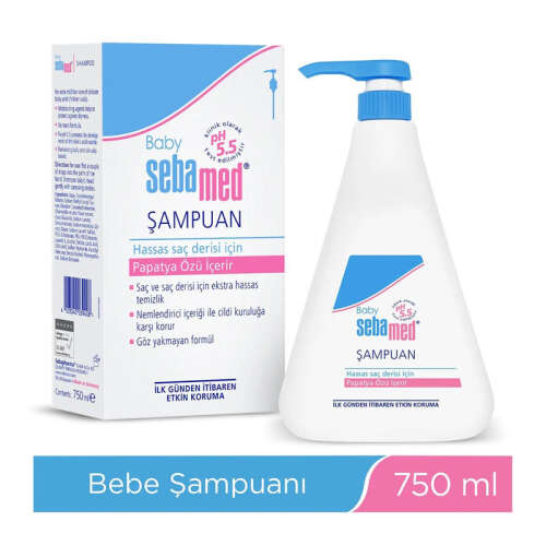 Sebamed Bebek Şampuan 750 ml - Hassas Saç Tipleri - 2