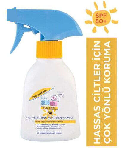 Sebamed Bebekler için Çok Yönlü Koruyucu Güneş Spreyi SPF 50 200 ml - 1