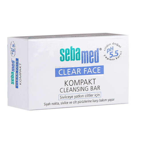 Sebamed Clear Face Yüz Temizleme Barı 100 gr - 3