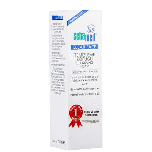 Sebamed Clear Face Yüz Temizleme Köpüğü 150ml - 4