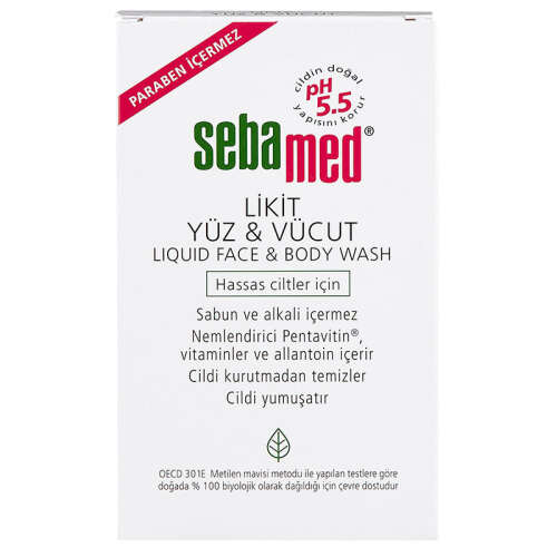 Sebamed Likit Yüz ve Vücut Temizleyici Jel 200 ml - 4