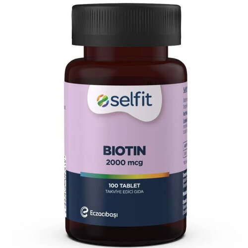 Selfit Biotin 2000 Mcg 100 Tablet - 1