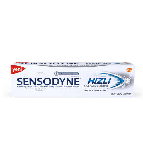 Sensodyne Rapid Relief Diş Macunu Beyazlatıcı 75ml - 1