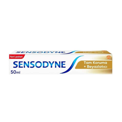 Sensodyne Tam Koruma ve Beyazlatıcı Diş Macunu 50 ml - 1