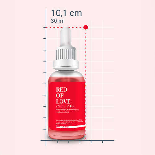 She Vec Red Of Love AHA+ BHA Yüz Peelingi 30 ml - 3