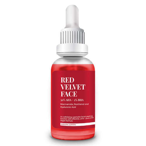 She Vec Red Velvet Face AHA+ BHA Yüz Peelingi 30 ml - 1