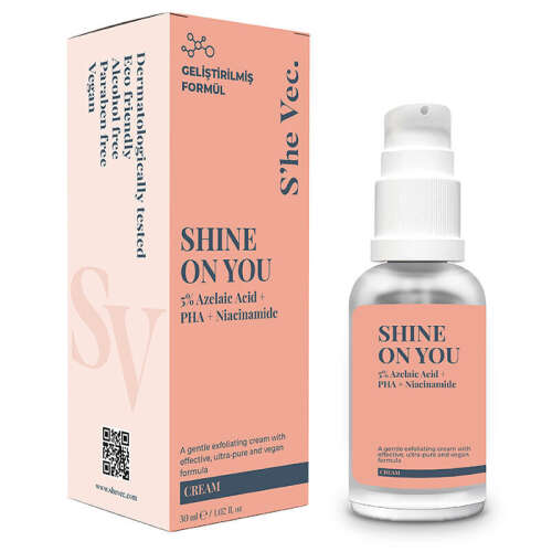 She Vec Shine On You Azelaic Acid + PHA + Niacinamide 30 ml - 2