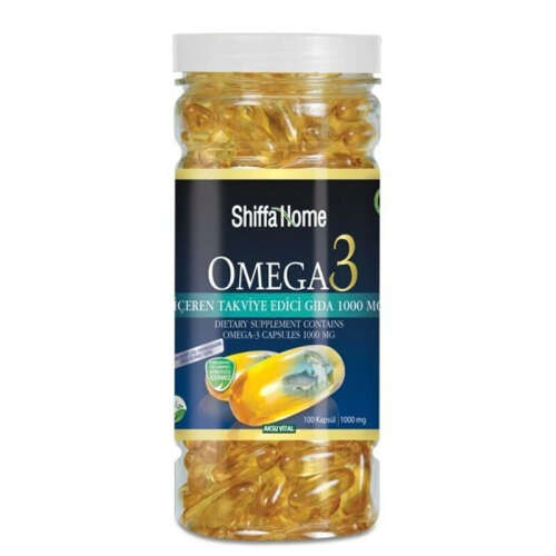 Shiffa Home Omega 3 Takviye Edici Gıda 100 Kapsül - 1