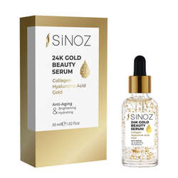 Sinoz 24K Altın Yüz Bakım Serumu 30 ml