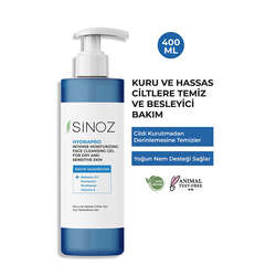 Sinoz Hydrapro Kuru ve Hassas Ciltler İçin Yüz Temizleme Jeli 400 ml