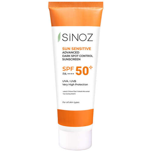 Sinoz Lekeli Ciltlere Özel SPF50+ Güneş Kremi 50 ml - 1