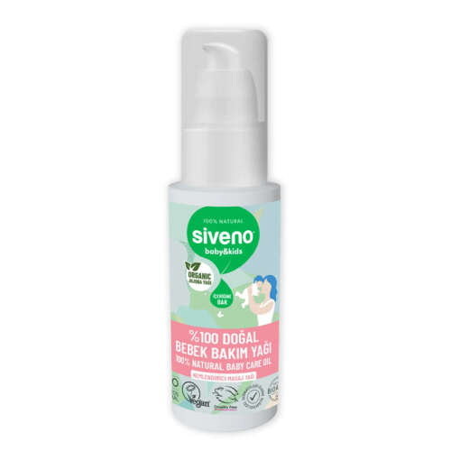 Siveno %100 Doğal Bebek Bakım Yağı 50 ml - 1