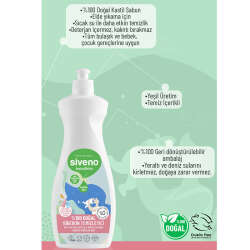 Siveno Baby Doğal Emzik ve Biberon Temizleyici 500 ml - 6