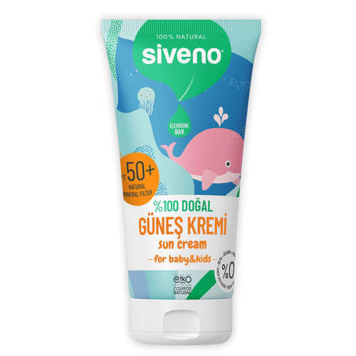 Siveno Bebekler için Doğal Güneş Kremi Spf50+ 50 ml - 1