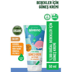 Siveno Bebekler için Doğal Güneş Kremi Spf50+ 50 ml - 2