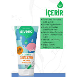 Siveno Bebekler için Doğal Güneş Kremi Spf50+ 50 ml - 3