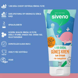 Siveno Bebekler için Doğal Güneş Kremi Spf50+ 50 ml - 5