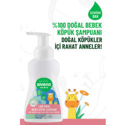 Siveno Doğal Bebek Köpük Şampuanı 250 ml - 4