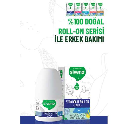 Siveno Doğal Erkekler için Roll-On 50 ml - 3