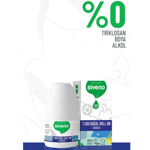 Siveno Doğal Erkekler için Roll-On 50 ml - 4