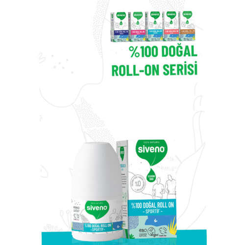 Siveno Doğal Sportive Roll-On 50 ml - 4