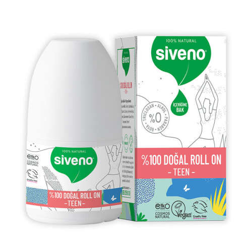 Siveno Doğal Teen Pink Roll-On 50 ml - 1