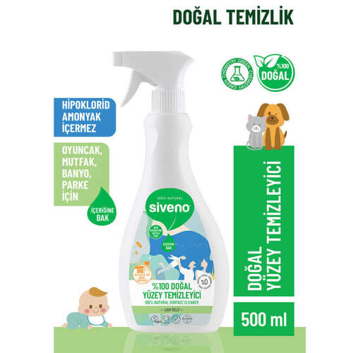 Siveno Doğal Yüzey Temizleyici 500 ml - 2