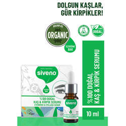 Siveno Kaş ve Kirpik Güçlendirici Doğal Serum 10 ml